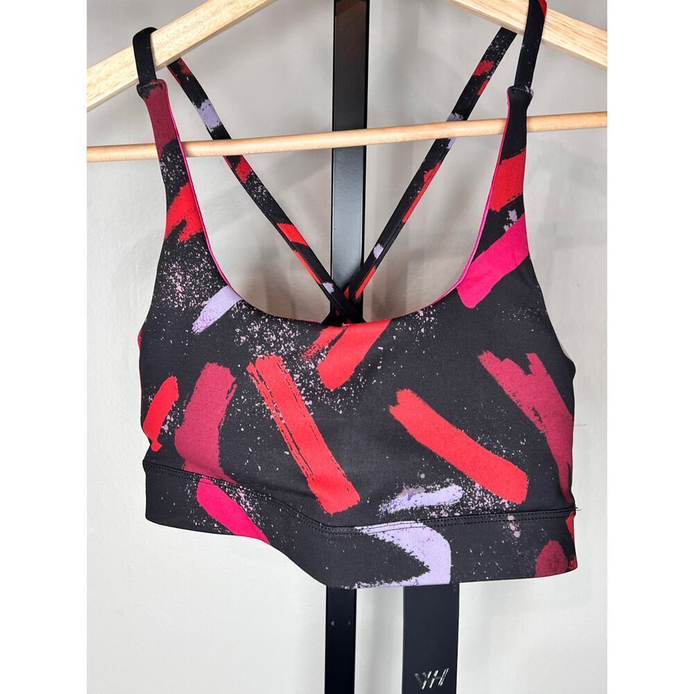 Wear It To Heart Sports Bra Bundle XS NWT 3pc Gaby Strap Back Mixed Prints - Picture 12 of 12